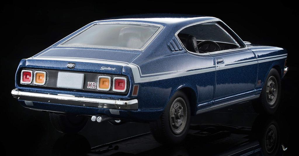 Tomica Limited Vintage Neo Scale Mitsubishi Galant GTO MR 1972 Model Blue Finished Model 1/64 LV-N204b