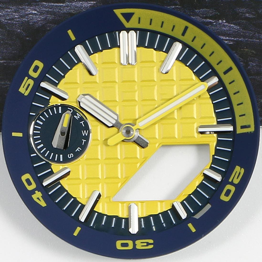 

Модифицированный циферблат часов для GA2100 GA-2100 Светящиеся стрелки циферблат часов 3 в 1 для GA-2100 Набор часовых маркеров DIY циферблат часов жёлтый