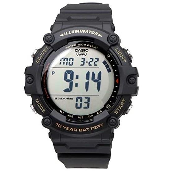 CASIO Standard Digital Wristwatch AE-1500WHX-1AV Long Strap Mens Cheap Chipukashi Black Overseas Model