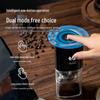 Electric Coffee Bean Grinder - Portable Hand-Crank Coffee Maker, Small Automatic & Household Use