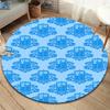 Doctor Who Round Area Rug,Carpet Rug for Living Room Bedroom Sofa Playroom Decor,Non-slip Floor Mat