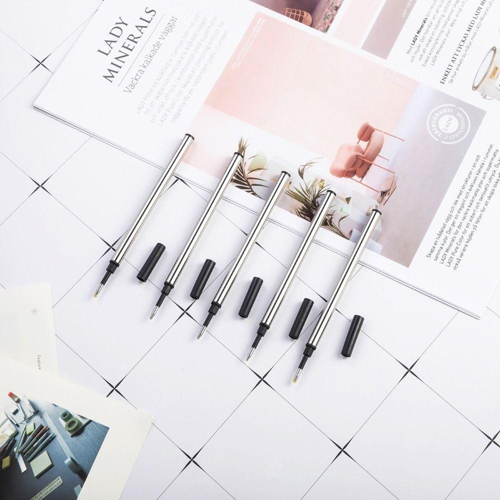Writing Supplies Business Black Ink Roller Ballpoint Pen Roller Ball Pen Metal Pen Signature Pen