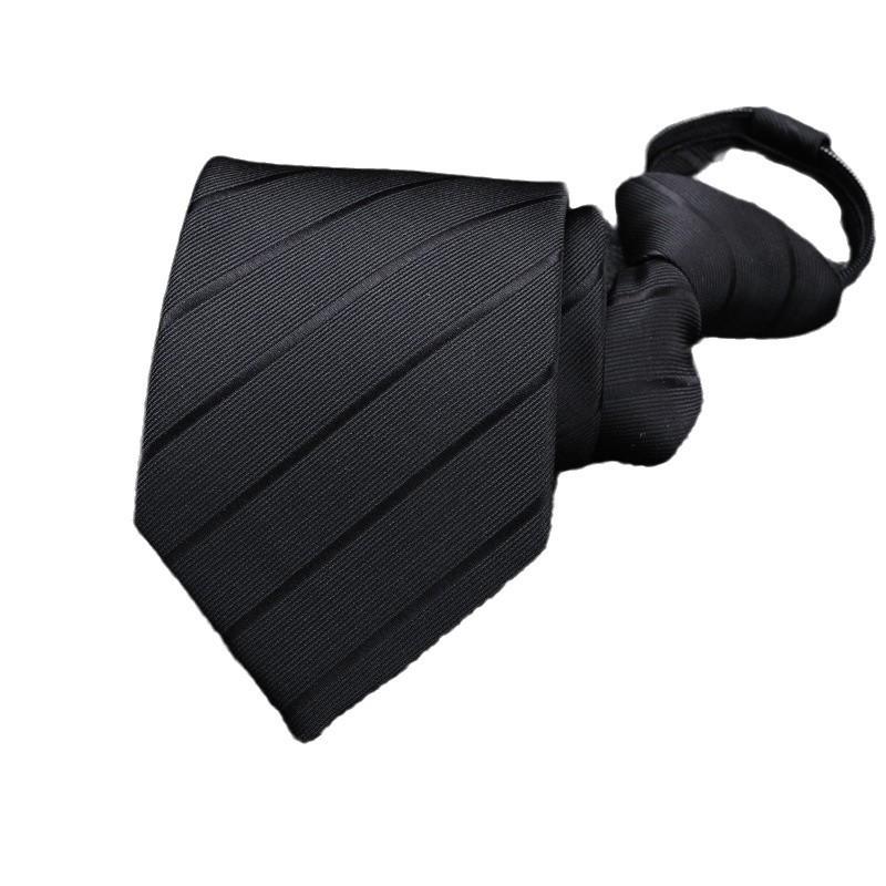No Black Zipper Men'S Professional Dress Tie Business Casual Wedding Groom Korean Version Of A Pull Tie