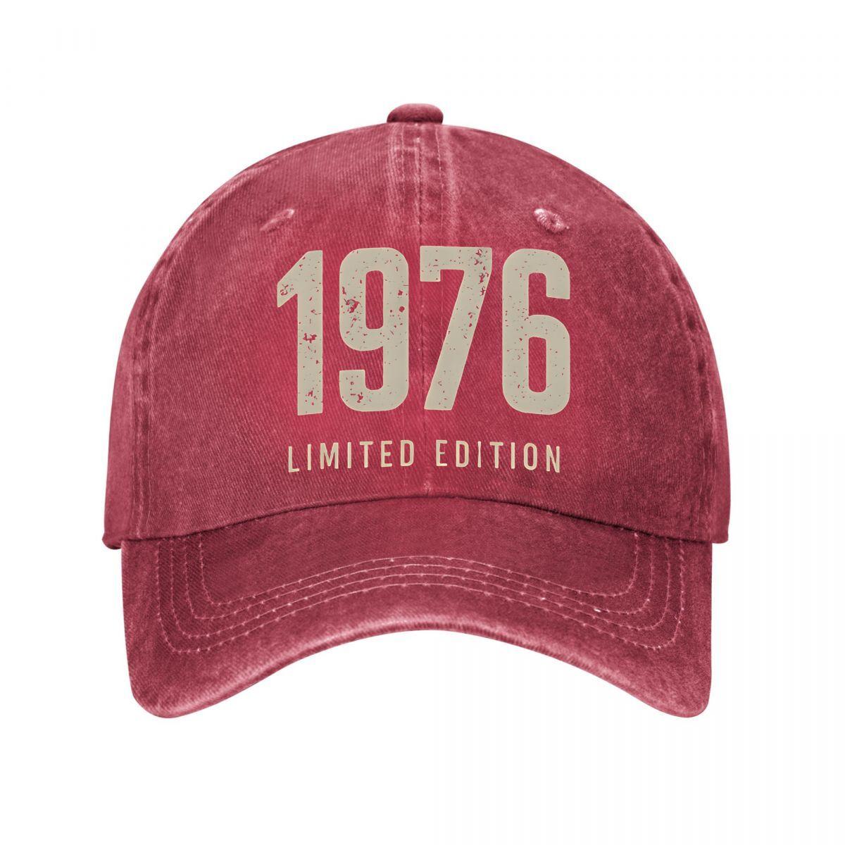 Vintage Limited Edition New Vintage Washed Cotton Baseball Cap Parent Kids Sun Hats Adjustable