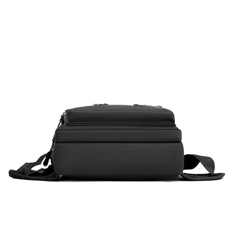 Men's Shoulder Crossbody Bag Multi-Layer Cash Register Waist Bag