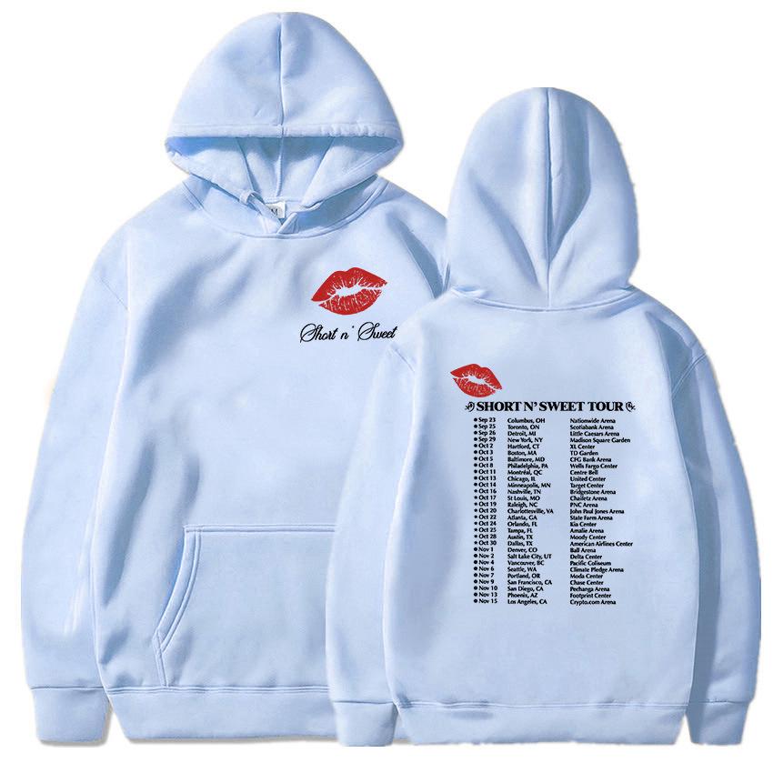 Sabrina Carpenter Short N' Sweet Tour 2025 Graphic Hoodie