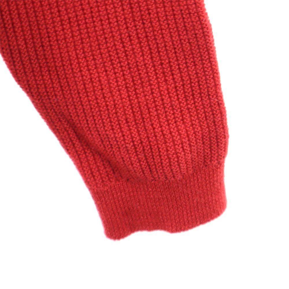 PEARLY GATES made in Japan golf Long sleeve wool sweater 5 knit Men's Used