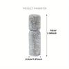 10ml Crystal Perfume Spray Bottle Travel Refillable Bottles Mini Potable Bling Glitter Empty Cosmetic Containers Atomizer Bottle