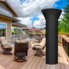 Waterproof Patio Heater Covers Umbrella Heater Cover Garden Furniture Protector All-Purpose Dust Cover with Zipper & Storage Bag
