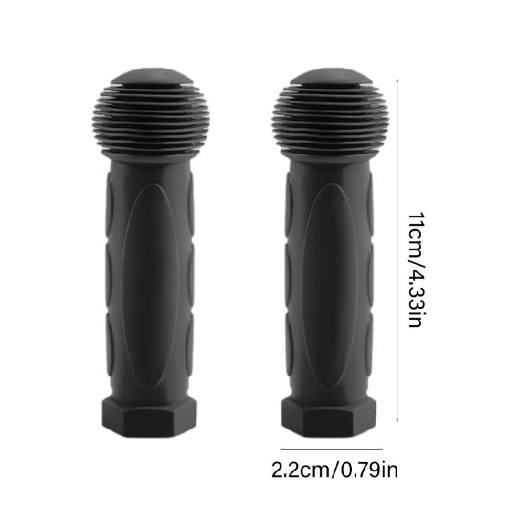 1 Pair Nonslip Rubber Handle Cover with Comfortable Hand Grip, Soft Handle Bar Grip For Children Scooter Handlebar