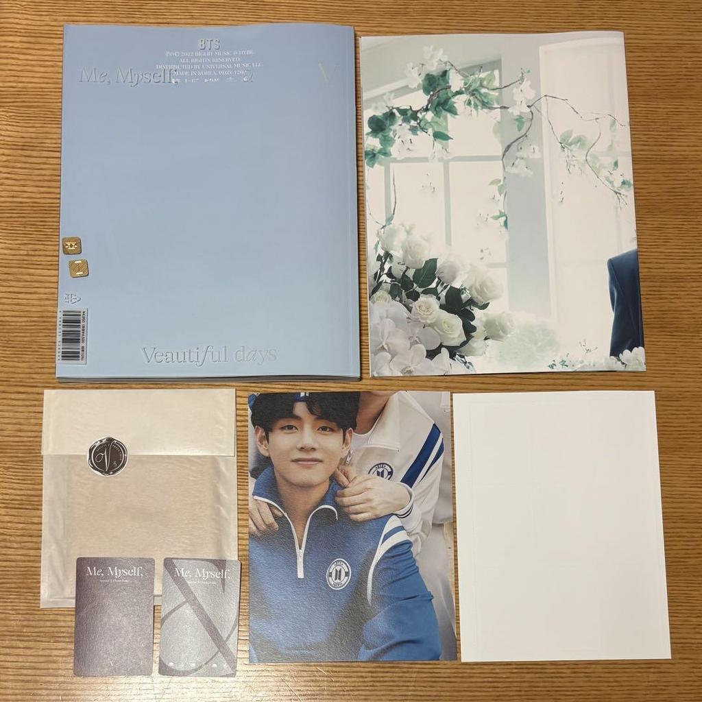 [USED] BTS V VOGUE KOREA Me Myself and V Photobook