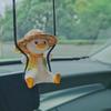 Car Swing Duck Rearview Mirror Pendant - Cute Interior Decoration