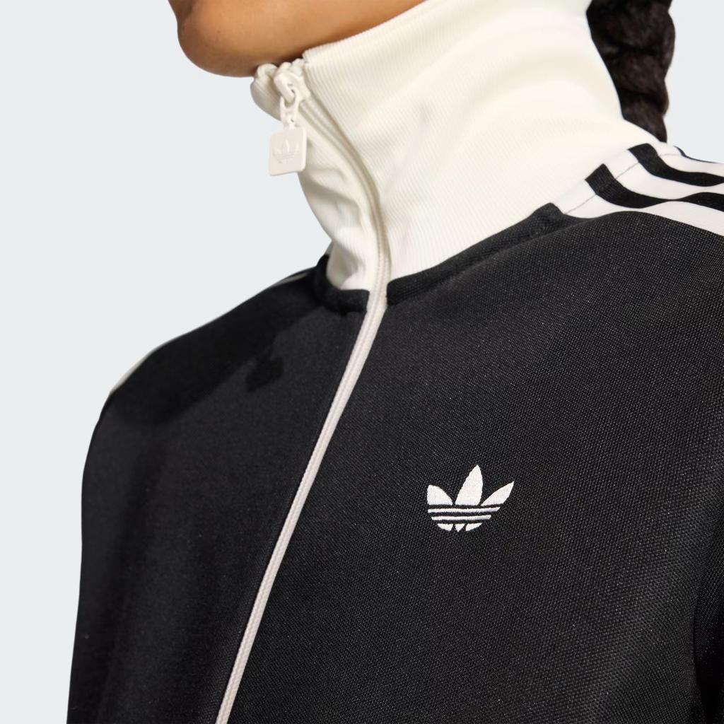 Adidas Originals Firebird Classic Full Zip Track Jacket Women Black White KD7969