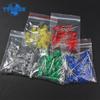 50/100pcs F5 5MM LED Diode Assorted Kit Ultra Bright LED Diodes White Red Blue Green Yellow DIY Light Emitting Diodes