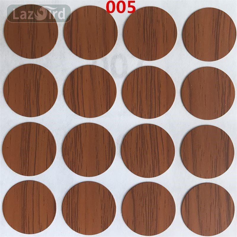 PVC Invisible Dustproof Screw Hole Cover Sticker for Furniture and Wardrobes