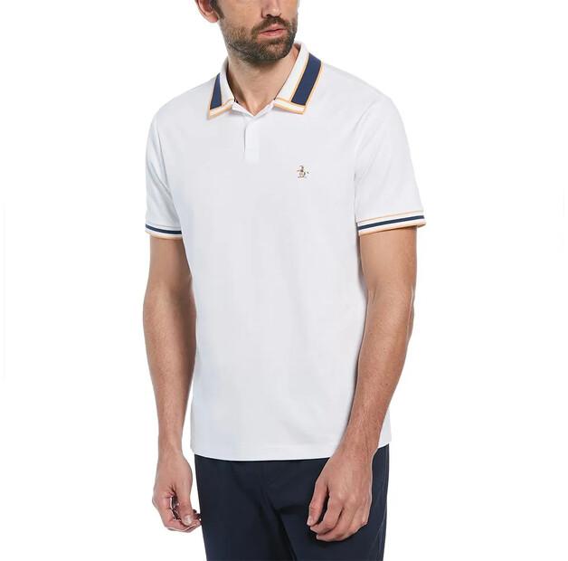 

Original Penguin Organic Novelty Collar поло с короткими рукавами XL
