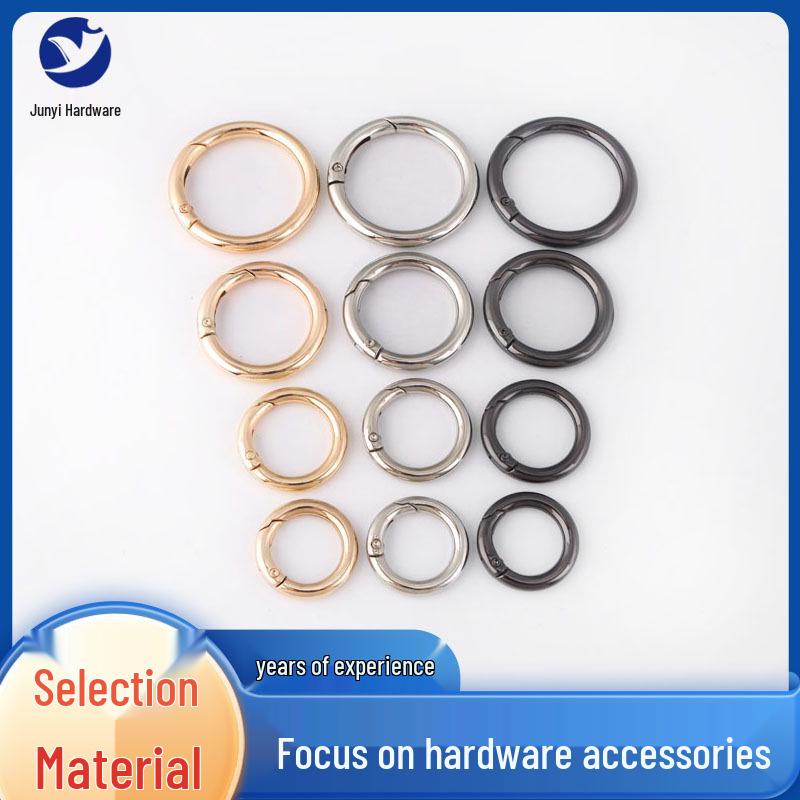 Metal Spring Ring Pendant Keychain Repair Hardware