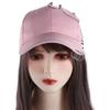 Trendy Casual Punk Girls Female Outdoor Cotton Male With Ring Visors Cap Snapback Hats Baseball Cap