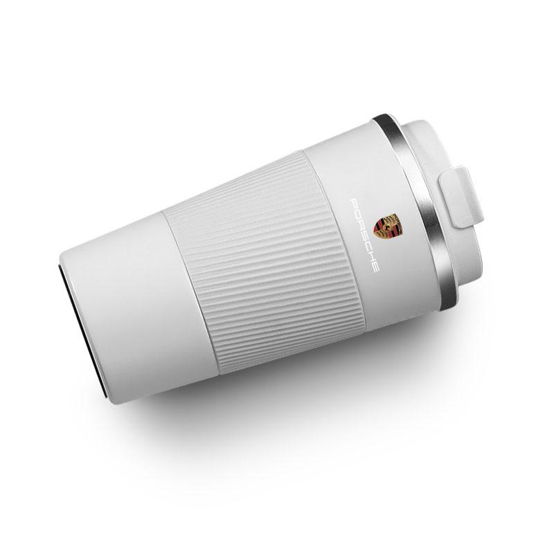 1Pcs Car Vacuum Flasks Coffee Cup Travel Portable Insulated Bottles For Porsche Boxster Cayenne Panamera Macan Cayman 911 918