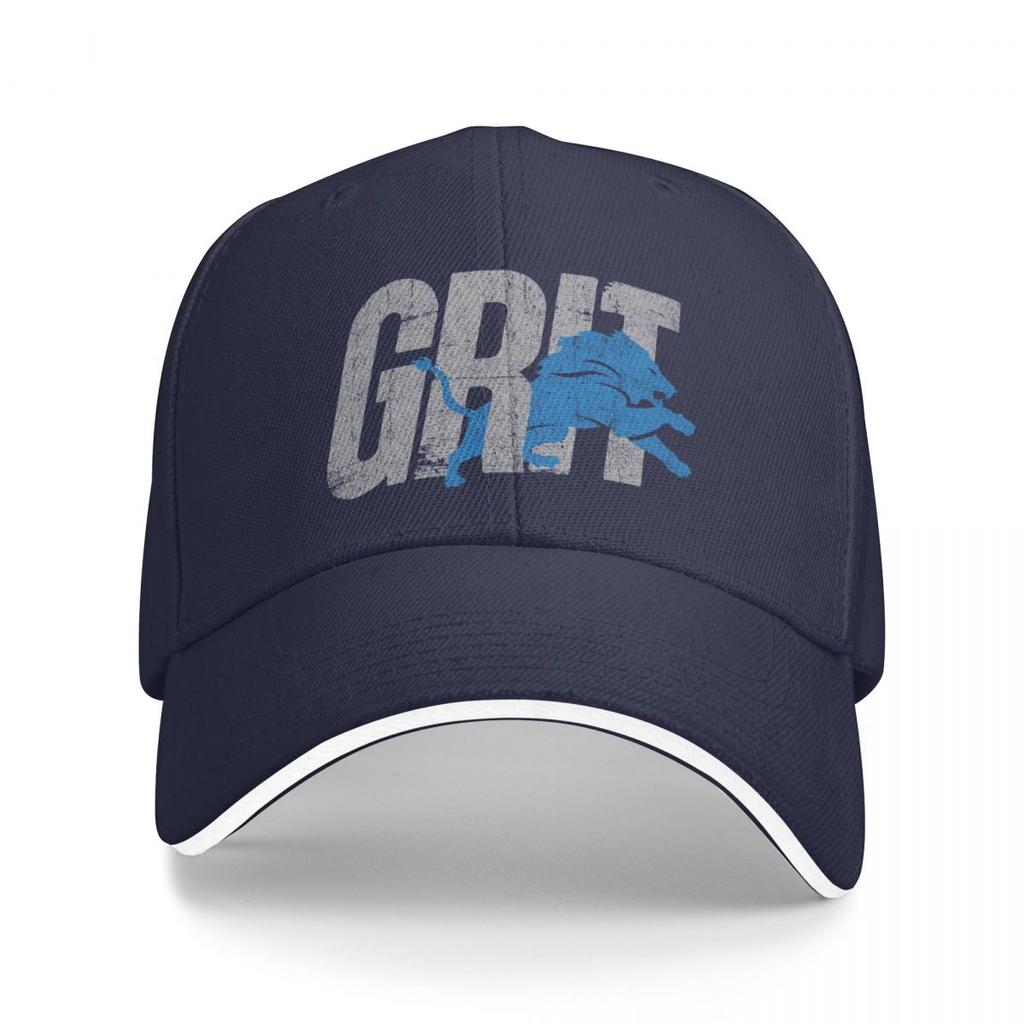 Detroit Grit (Variant) Baseballkeps Hatt Lyxmärke derbyhatt Huva Unisex hattar Dam