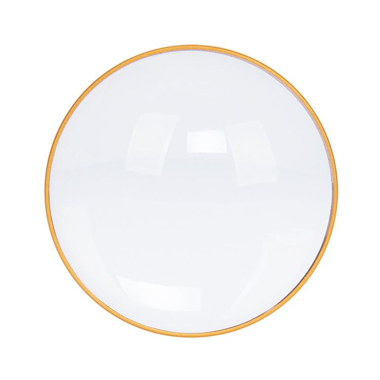 

8X Paperweight Read Magnifier 50Mm Magnifying Glass Jewelry Loupe Lens Optical Glass High-Definition Concentrated Light Mirror 50mm