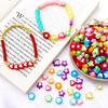 15g/Bag Mixed Color Acrylic Plastic Star Heart Butterfly Flower Beads For DIY Jewelry Making Accessories