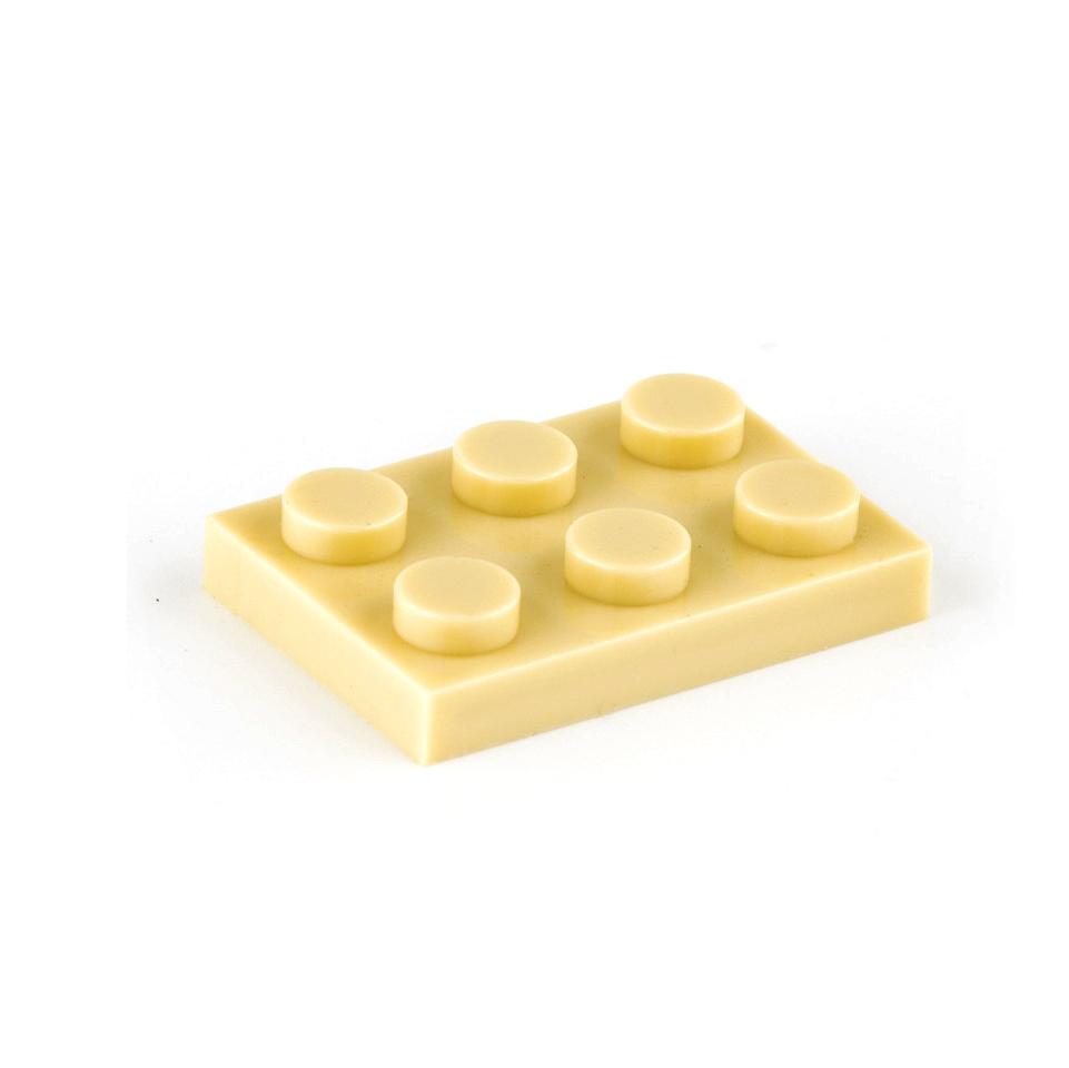 50pcs DIY Building Blocks Thin Figures Bricks 2x3 Dots 12Color Educational Creative Size Compatible With 3021 Toys for Children