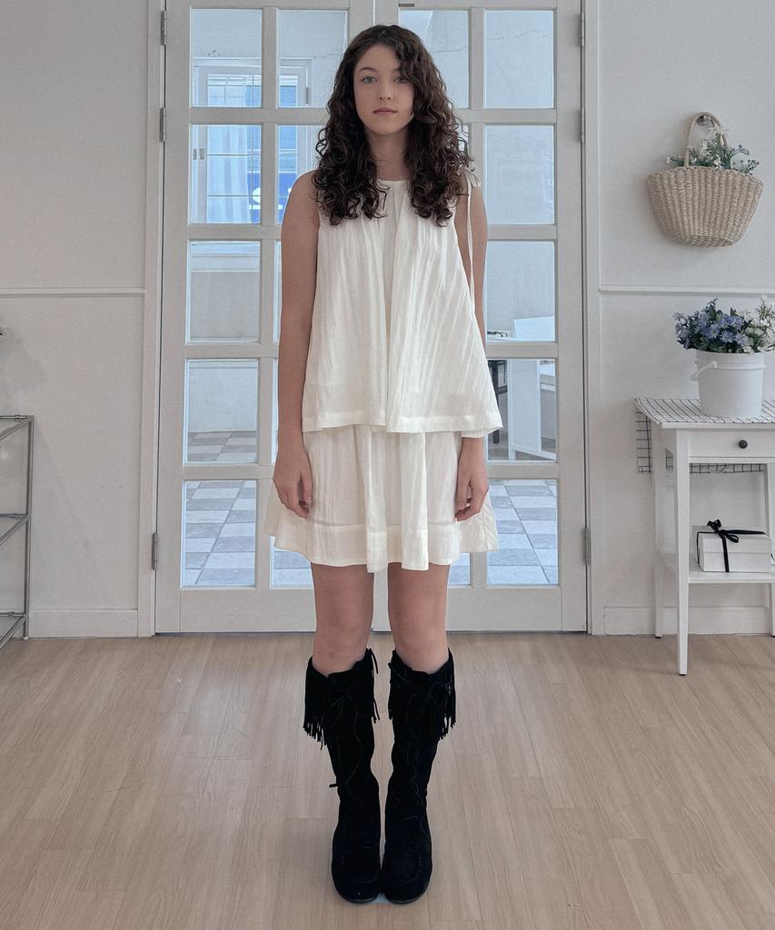 Delaidy Aeonian Skirt (White)
