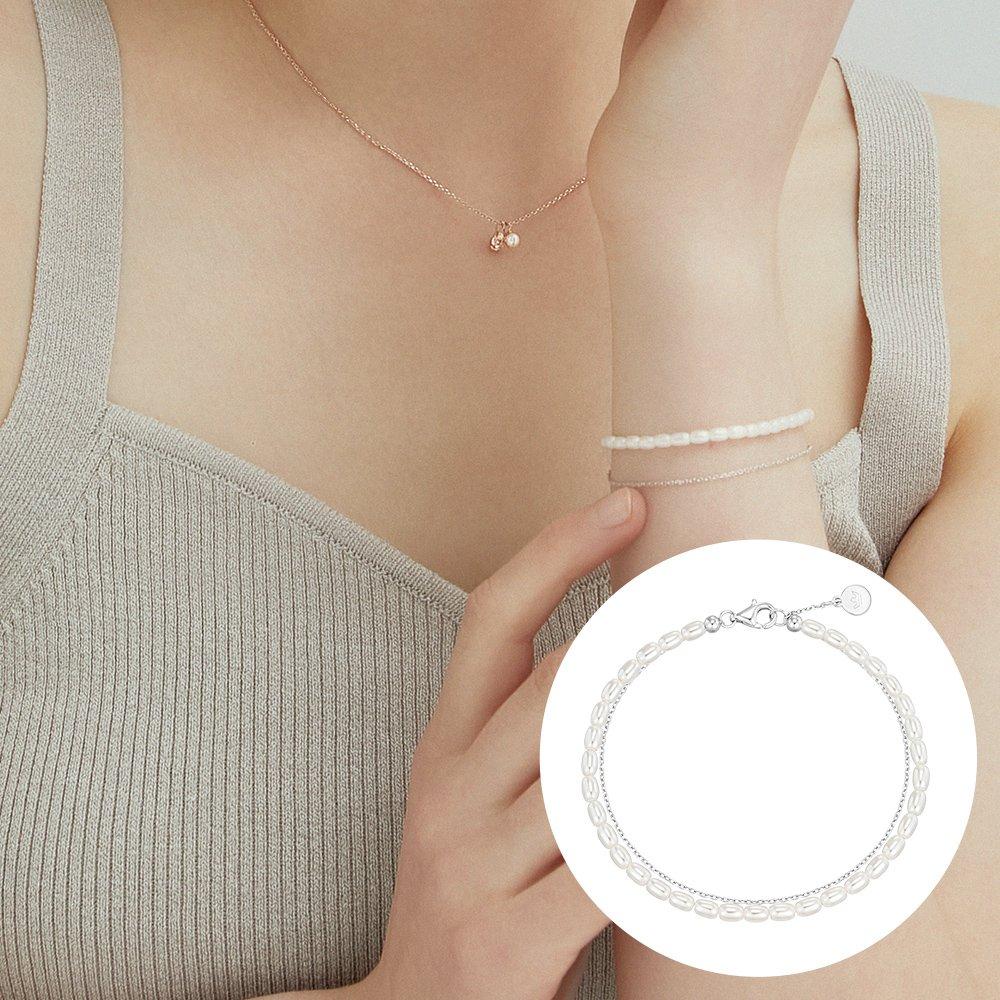 Lala J Pearl Bead Double Row Bracelet (Jjljbi4Bf372Sw7S0)