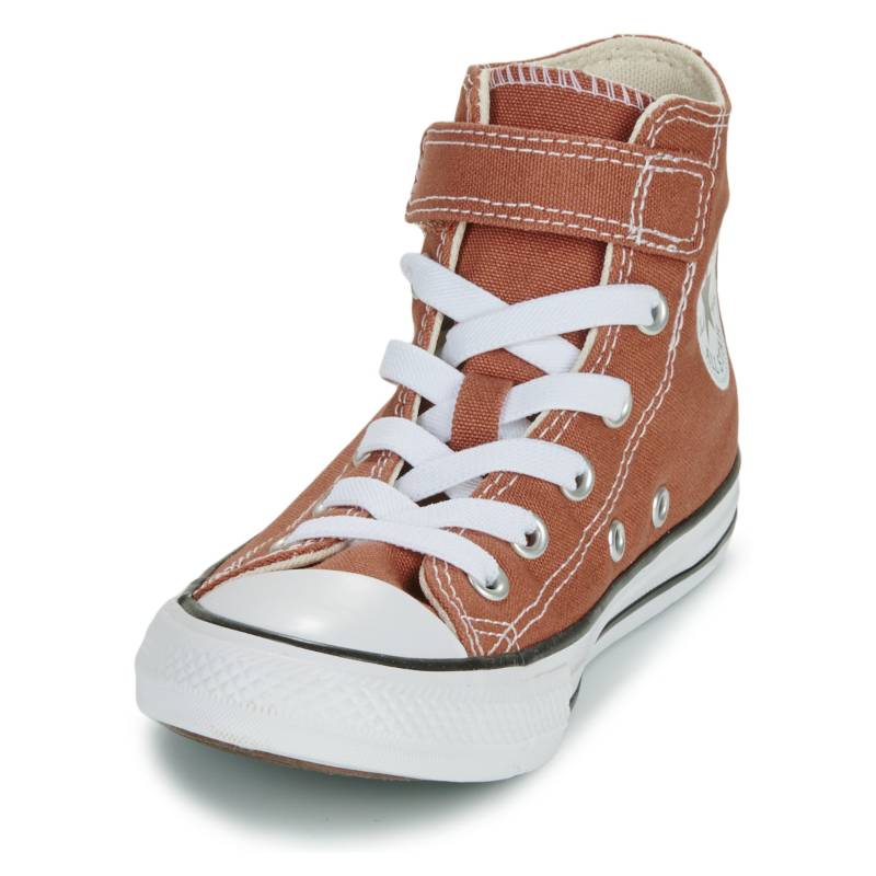 Converse Chuck Taylor All Star 1V EasyOn High PS In A Nutshell Kids Sneakers Copper White Black A08431C
