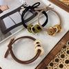 Neues Retro Kreis Stirnband für Frau Mädchen Temperament Haarband Zopfgummi Damenmode Haarschmuck Geschenk