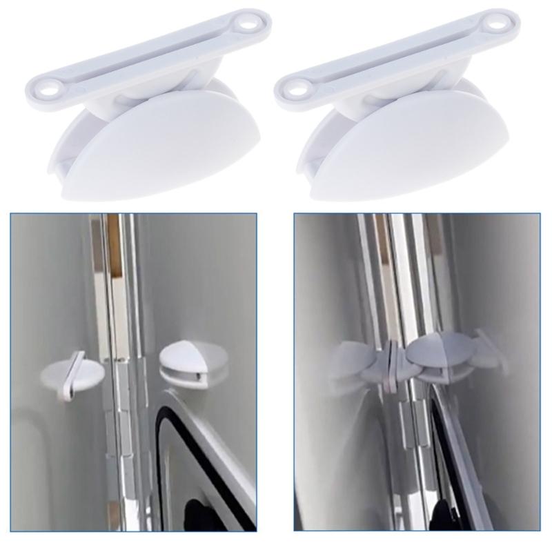 Car Baggage Door Catcher Compartment Clips Plastic Door Catcher Latches Holder Cargo Trailer Motorhome Door Stoppers