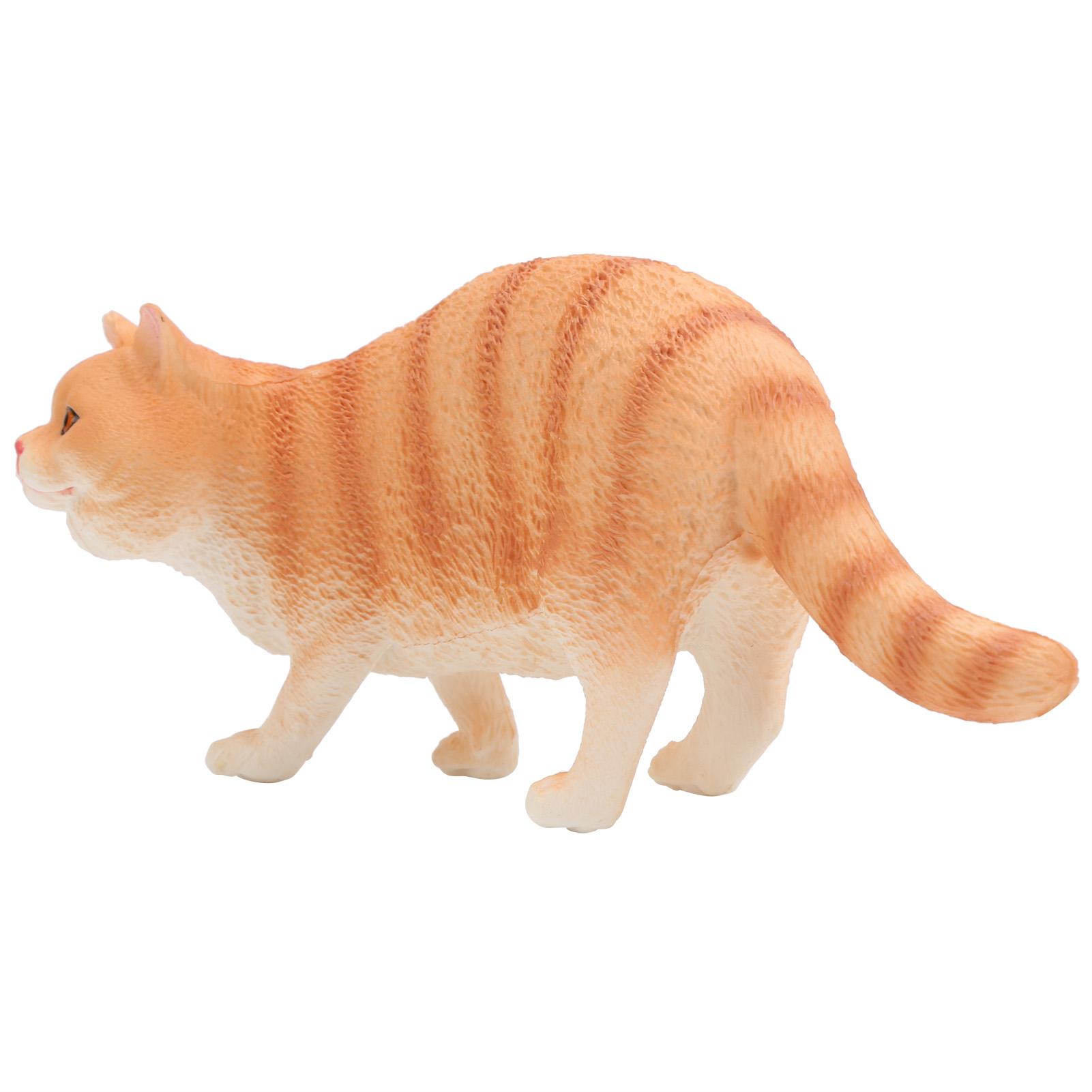 

Cute Cat Model Toy Simulation Cat Model Desktop Decoration Ornaments Toy Gift