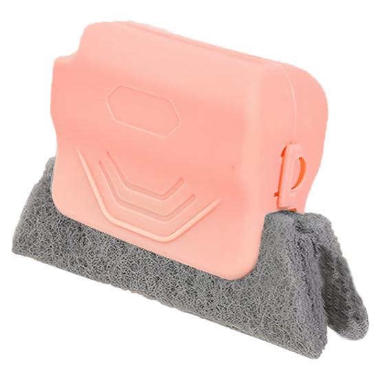 

Window Track Scrubber Double-Sided Brush Set with Removable Sponge Car Vents Shower Tracks Narrow Gaps Cleaning Brush 1pc