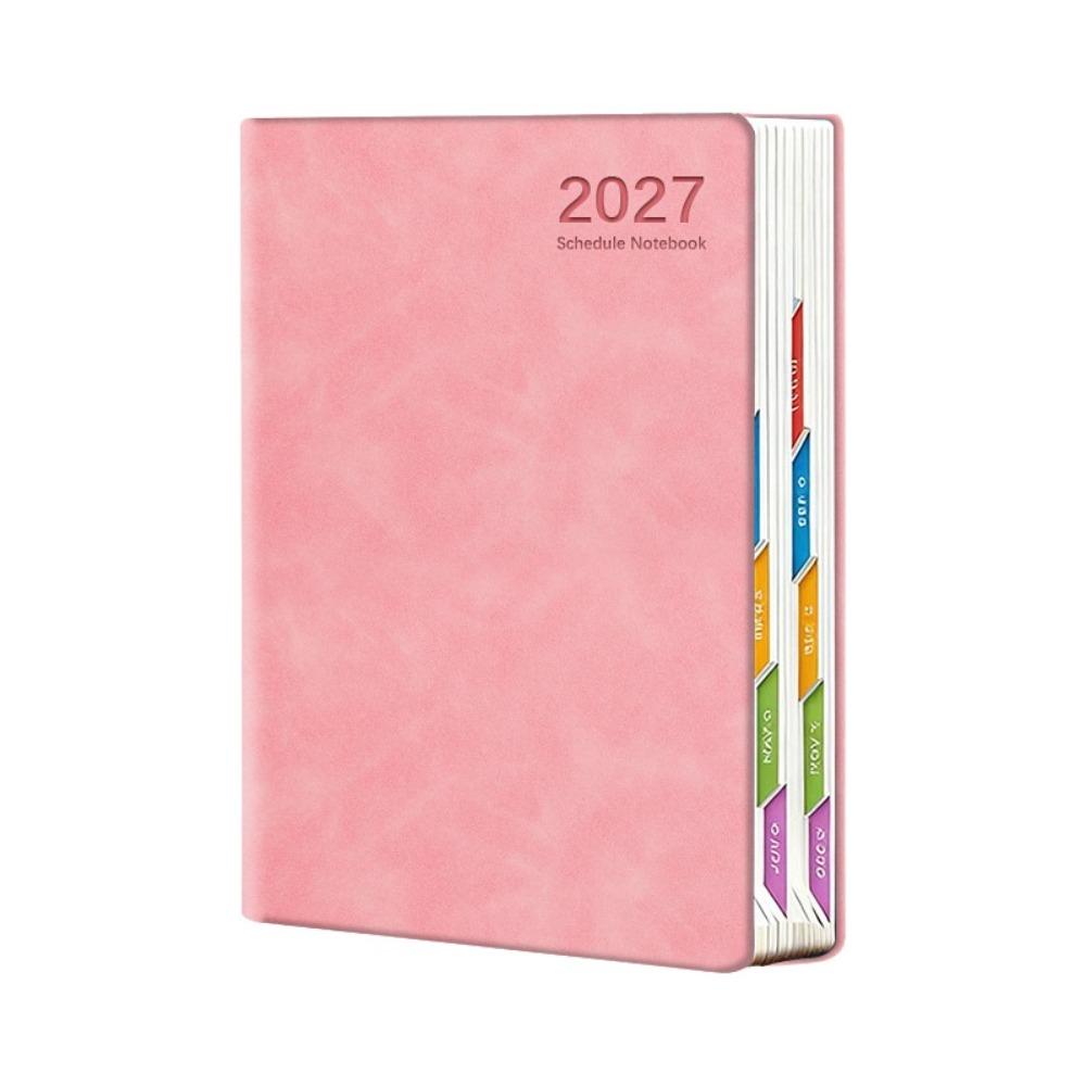 320 Pages 2027 Daily Planner Notebooks English/Spanish Efficiency Schedule Notebook Gift English