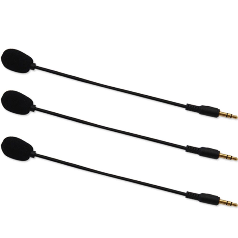 Mini Phone Laptop Portable Wired Stereo HD Voice Gaming Headset Mic Mono Microphone