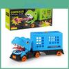 Dinosaur Capture Storage Car Toy With Inertial Movement For Kids Learning And Play