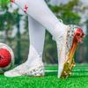 Pánské fotbalové kopačky Profesionální vysoké prodyšné atletické fotbalové boty, Venkovní fotbalové tréninkové boty pro FG AG Muži