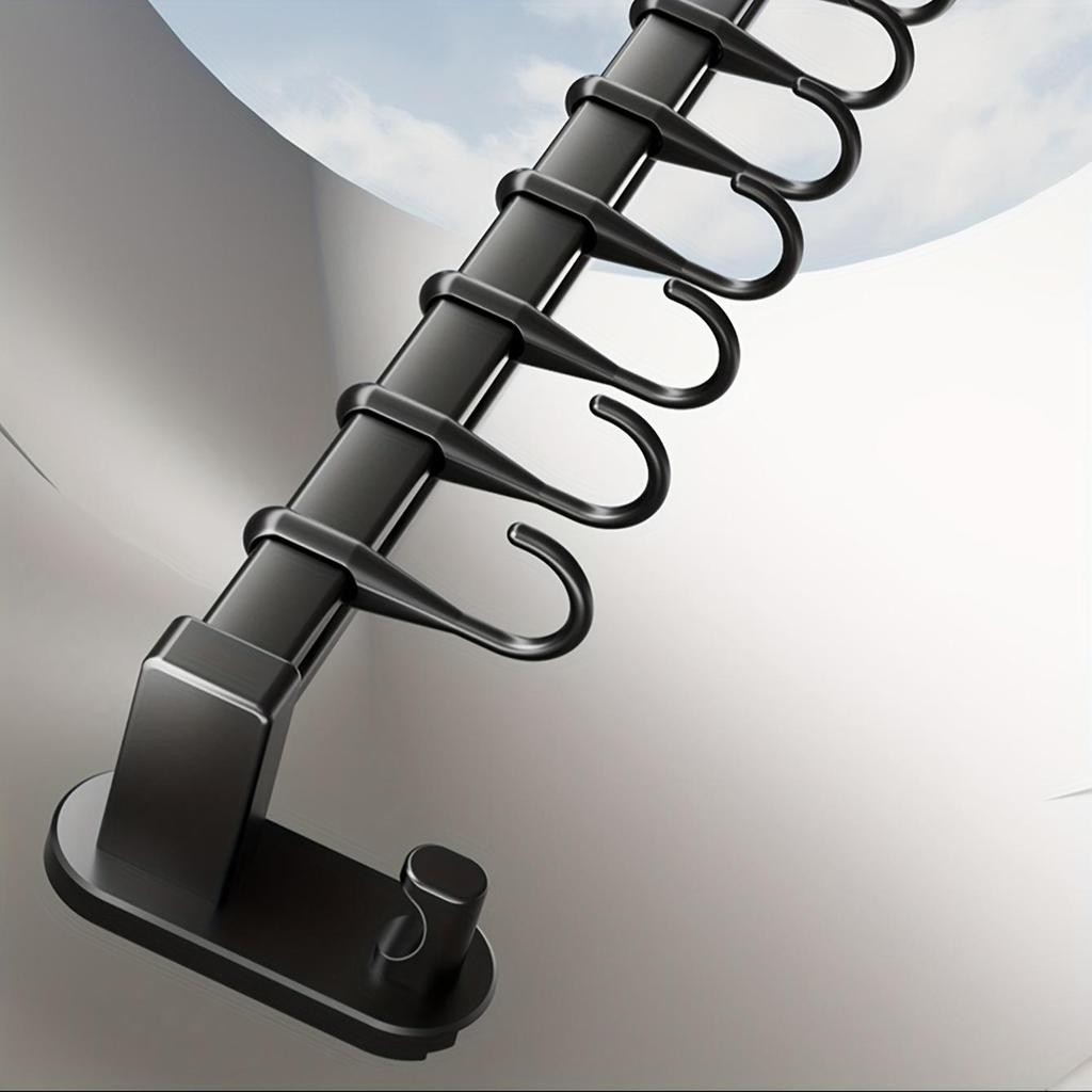 Organizador de Cozinha Multifuncional - Perfeito para Hashis, Facas, Condimentos, Etc | Fácil de Instalar com Adesivo ou Parafusos Inclusos