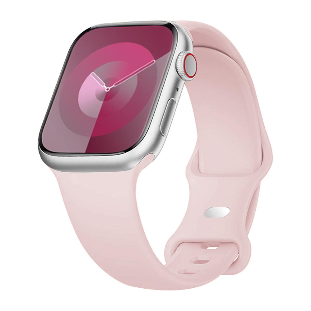 Band for apple watch strap 44mm 40mm 45mm 49mm 41mm 42mm silicone correas bracelet iwatch series 6 7 8 9 ultra 2 se 3 10 11 46mm