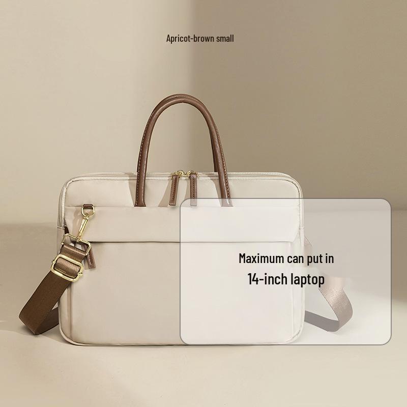 Damen Laptop Schultertasche - Große Kapazität 15,6" Aktentasche Tote