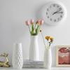Plastic Plastic Vases Imitation Ceramic Flower Pot Decoration Nordic Style Vase  Living Room