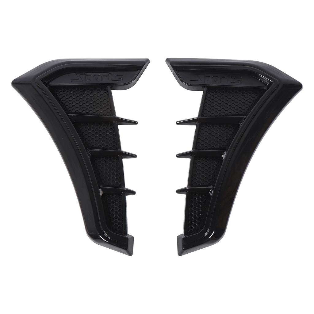1 Pair Side Vent Trim Sporty Look Enhanced Performance Side Mudguard Air Wing Vent Trim Sticker for 1 Series E90 E91