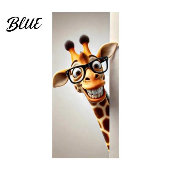 Pegatina Contenedor Cubo de Basura de Animales Divertidos Pegatina de Dibujos Animados Pegatina Autoadhesiva de PVC Colorida Decal Decorativo Impermeable Caras Lindas Pegatinas Gato Perro para Contenedor con Ruedas