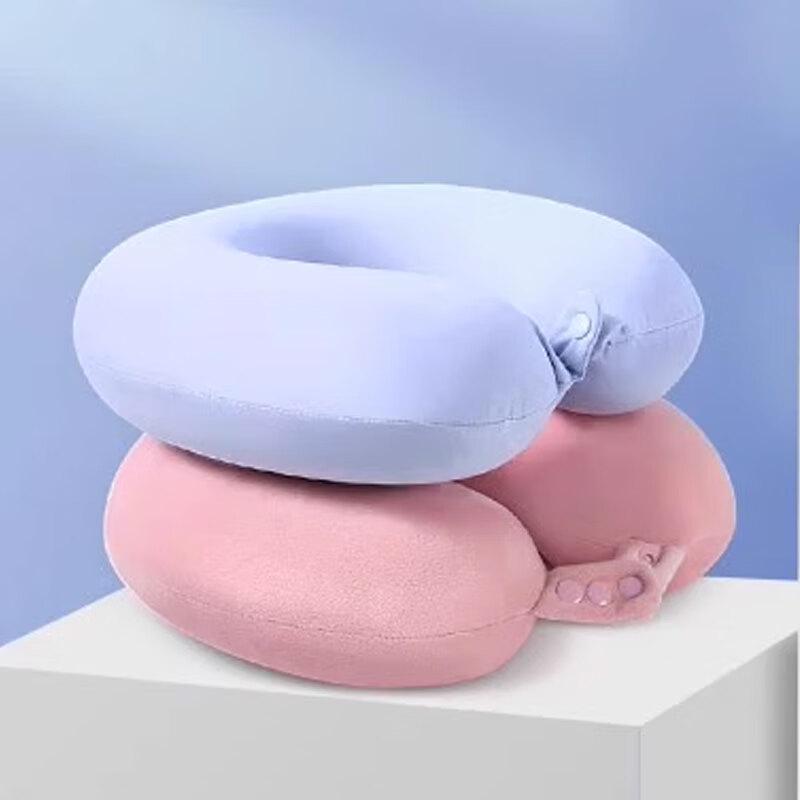 Feiluolin Portable Memory Foam Travel Neck Pillow