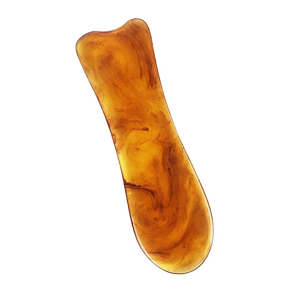 Массаж лица скребком гуаша из смолы, лифтинг лица, расслабление кожи тела, похудение fish shape