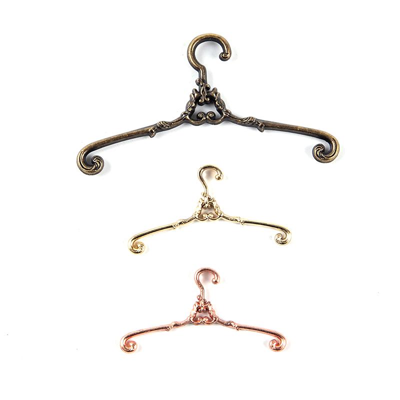 Retro Metal Mini Hanger Alloy Baby Clothes Drying Rack