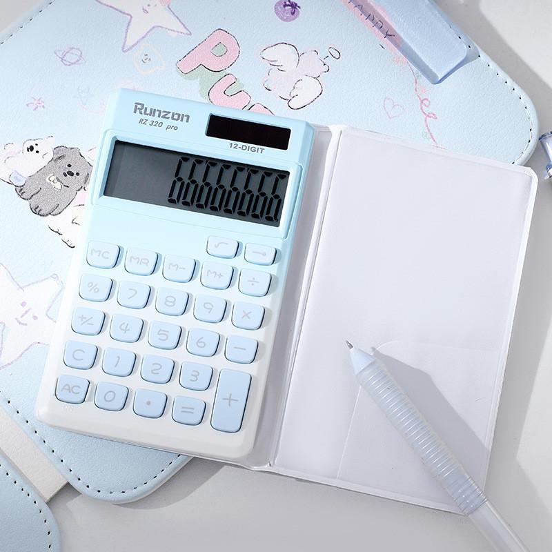 Stylish Mini Calculator For Students  Cute Portable Financial Office Calculator