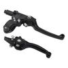 Clutch Brake Lever CNC Aluminum Alloy Left & Right Set Fit for 22mm 7/8 Inch Handlebar Bike - Black