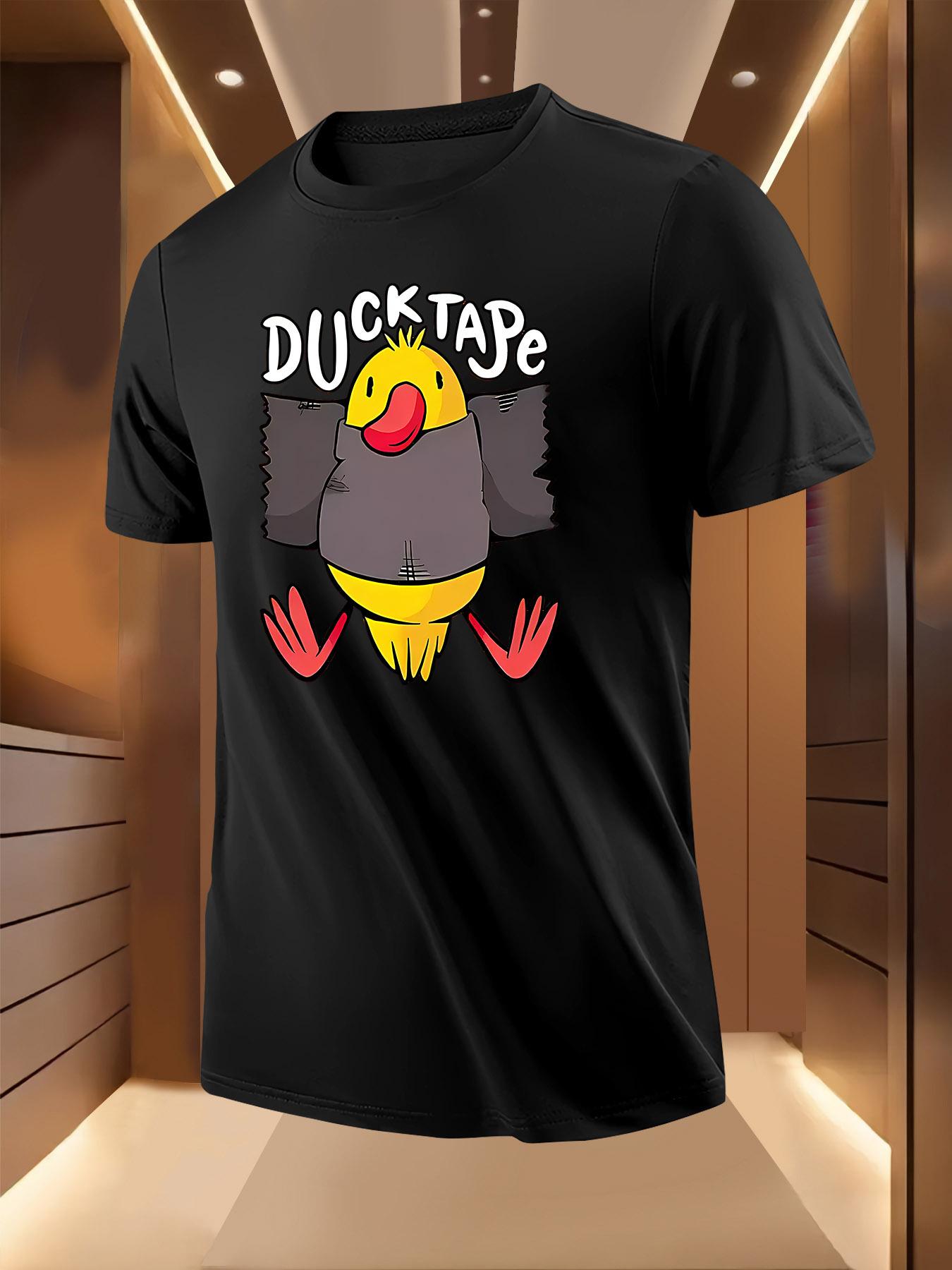 Duck Tape Graphic Tshirt - Breathable Lightweight Polyester XXL